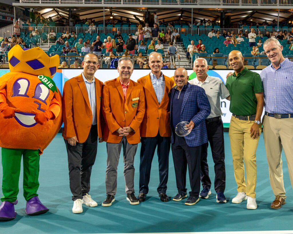 Harold Solomon Inducted into Orange Bowl Tennis Hall of Fame at Miami